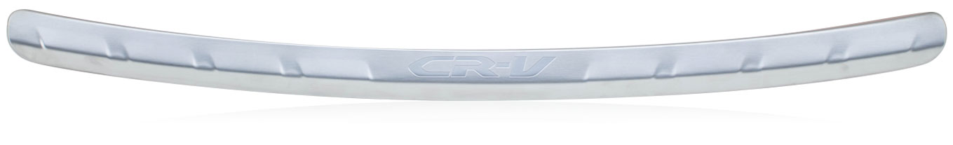 Protezione baule in acciaio inox con finitura satinata e logo inciso chimicamente. Protezione baule in acciaio inox con finitura satinata e logo inciso chimicamente.